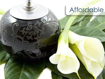 We offer affordable urns to families. 