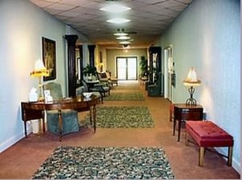 Interior shot of Akins Funeral Home Incorporated