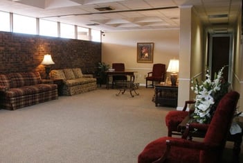 Interior shot of Curtis & Son Funeral Home Incorporated
