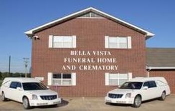 Exterior shot of Bella Vista Funeral Home