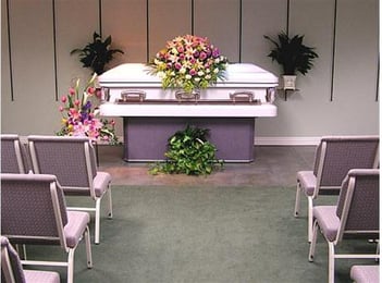 Interior shot of Heritage Funeral Homes