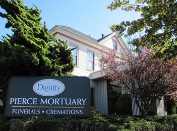 Exterior shot of Pierce Chapel Pierce Mortuary Chapels