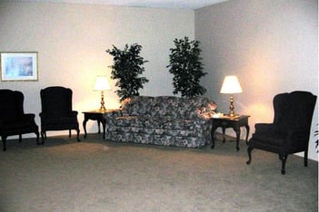 Interior shot of Downey Zrelak Family Mortuary