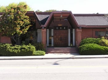 Exterior shot of Healey Mortuary