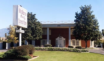 Exterior shot of Mc Wane Family Funeral Home