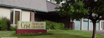 Exterior shot of Crist Mortuary & Crematory