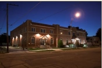 Exterior shot of Montgomery & Steward Funeral