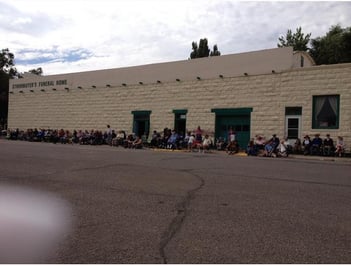 Exterior shot of Strohmayers Funeral Home