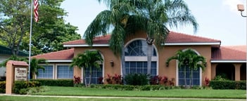 Exterior shot of Brown & Sons Funeral Home