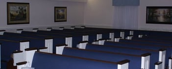 Interior shot of Brown & Sons Funeral Home