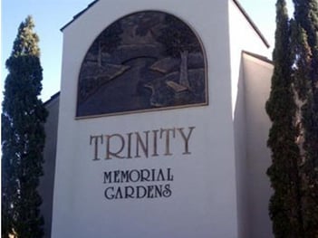 Exterior shot of Trinity Memorial Gardens