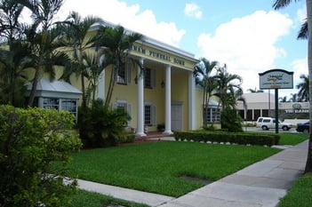 Exterior shot of Branam Funeral Home/Memorial Plan