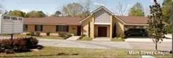 Exterior shot of Brown Funeral Home