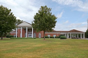 Exterior shot of Tara Garden Chapel