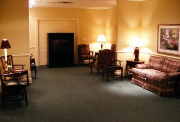 Interior shot of Eternal Hills Funeral Home