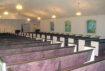 Interior shot of Haisten Mc Cullough Funeral