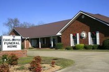 Exterior shot of Evans-Skipper Funeral Home