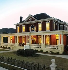 Exterior shot of Bowen-Donaldson Home