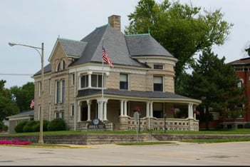 Exterior shot of Jones Funeral Home