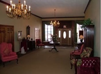 Interior shot of Elias-Smith Funeral Homes