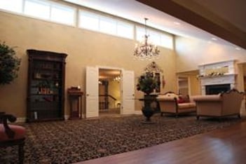 Interior shot of Norris Funeral Home