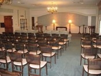 Interior shot of Irwin Chapel