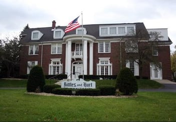 Exterior shot of Bittles & Hurt Funeral Home