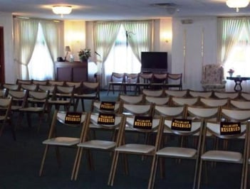 Interior shot of Carlisle & Son Funeral Chapel