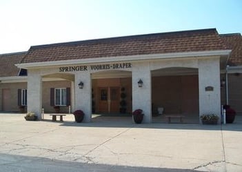 Exterior shot of Springer-Voorhis-Draper Funeral