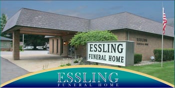 Exterior shot of Essling Funeral Home Incorporated