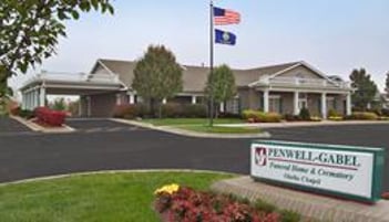 Exterior shot of Penwell Gabel Funeral Home