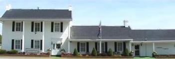 Exterior shot of Cowherd & Parrott Funeral Home