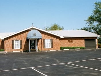 Exterior shot of Rausch Funeral Home PA