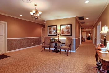 Interior shot of Lemmon Funeral Home of Dulaney Valley