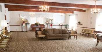 Interior shot of Clark Chapel