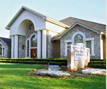 Exterior shot of Modetz Funeral Home 