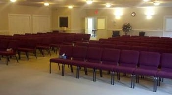 Interior shot of Adams Funeral Home Incorporated