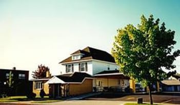 Exterior shot of Jacobs Funeral Home