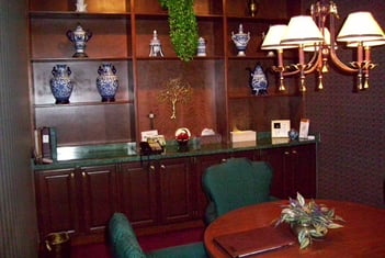 Interior shot of Resurrection Funeral Home