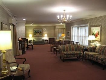 Interior shot of Vick Harold W Funeral Home