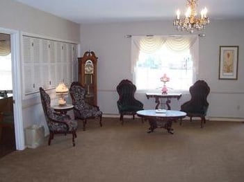 Interior shot of Thurston Lindberg Funeral Home