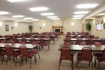 Interior shot of Atkins-Northland Funeral Home