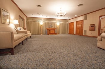 Interior shot of Dulle-Trimble Funeral Home