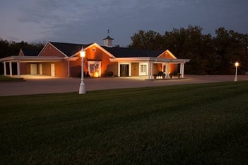 Exterior shot of Dulle-Trimble Funeral Home