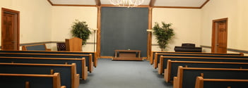Interior shot of Byas Funeral Home Incorporated