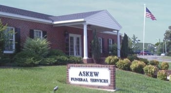 Exterior shot of Askew Funeral Services