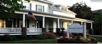 Exterior shot of Burnett & White Funeral Homes