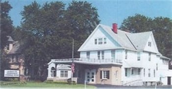 Exterior shot of Donald M. Demmerley Funeral Home