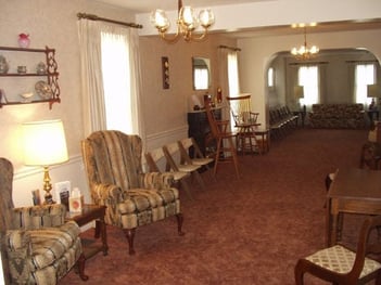 Interior shot of Ironside Funeral Home Incorporated