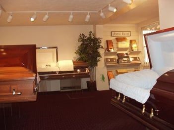 Interior shot of Ironside Funeral Home Incorporated